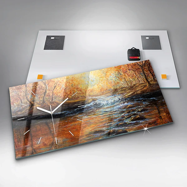 Horizontale Uhr Schöne Kunst