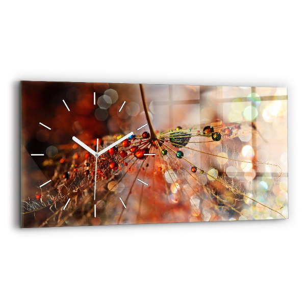 Horizontale Uhr Gebläse mit Tau