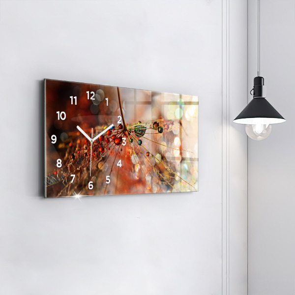 Horizontale Uhr Gebläse mit Tau