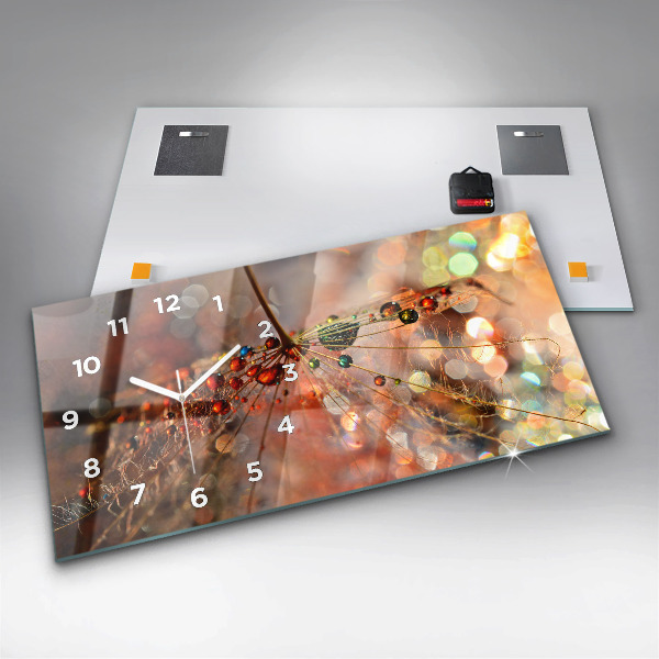 Horizontale Uhr Gebläse mit Tau