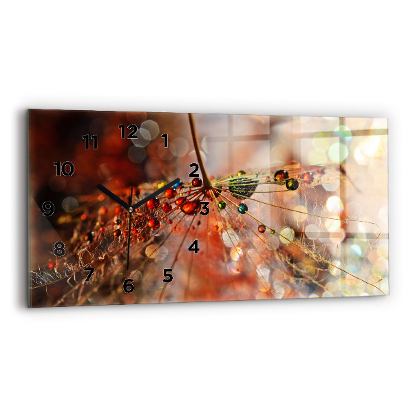 Horizontale Uhr Gebläse mit Tau