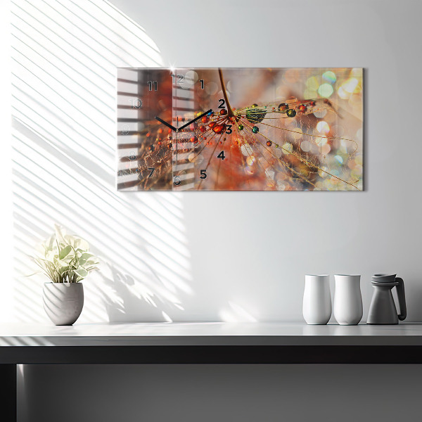 Horizontale Uhr Gebläse mit Tau