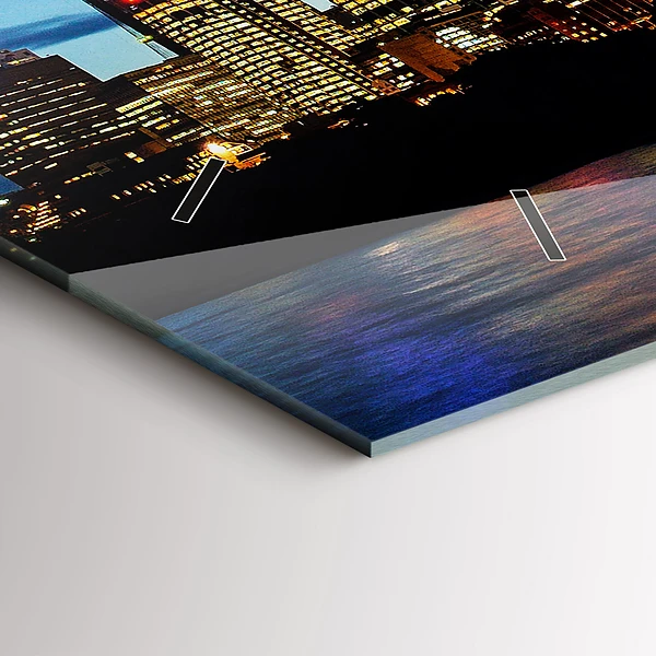 Horizontale Uhr mit motiv Sydney am Abend