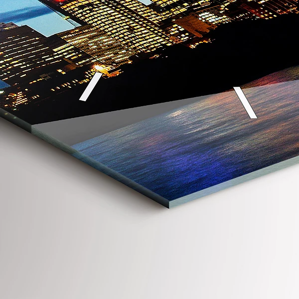 Horizontale Uhr mit motiv Sydney am Abend