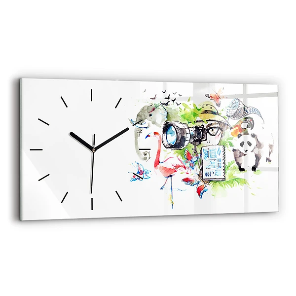 Horizontale Uhr Zoologe