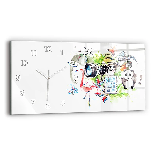 Horizontale Uhr Zoologe