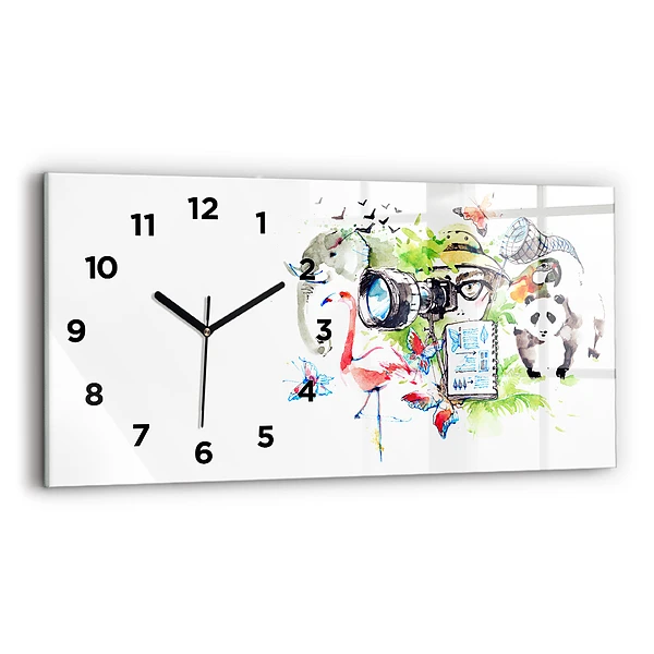 Horizontale Uhr Zoologe