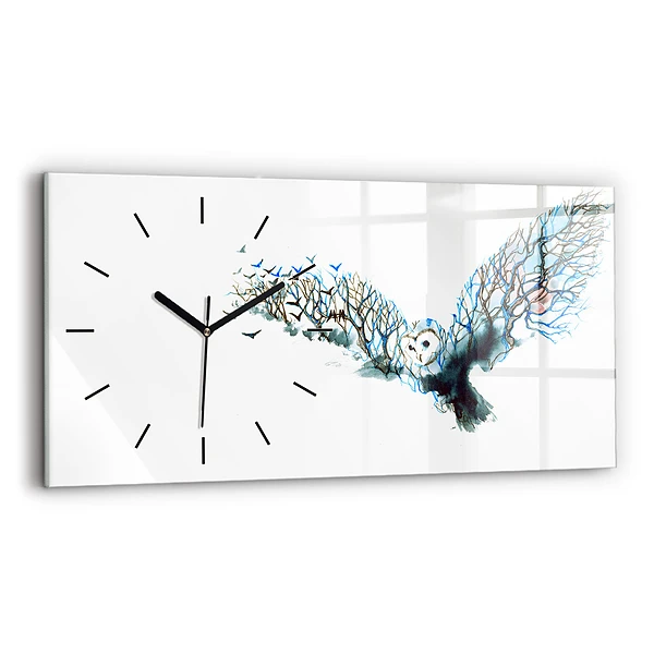 Horizontale Uhr Freiheit und die Natur der Vögel