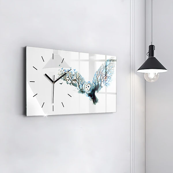 Horizontale Uhr Freiheit und die Natur der Vögel