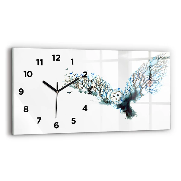 Horizontale Uhr Freiheit und die Natur der Vögel