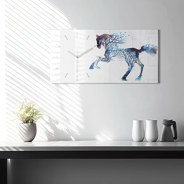 Horizontale Uhr mit motiv Tier Natur Altruismus