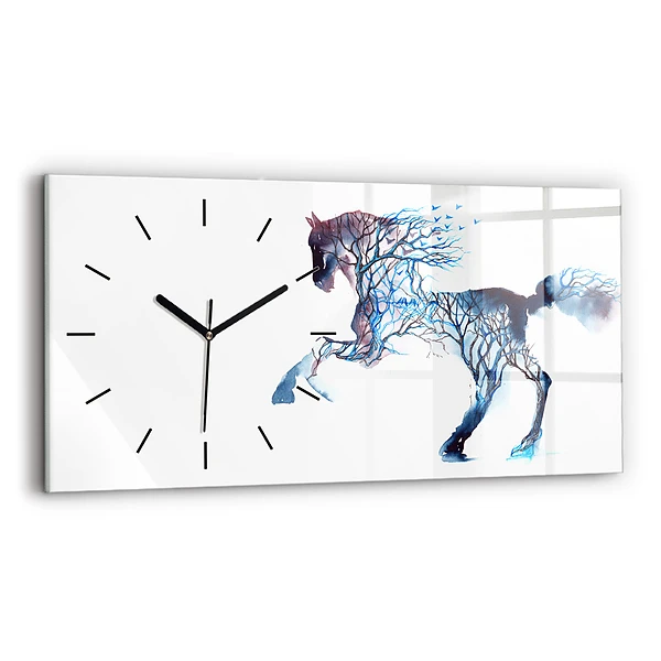 Horizontale Uhr mit motiv Tier Natur Altruismus