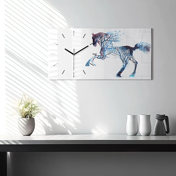 Horizontale Uhr mit motiv Tier Natur Altruismus