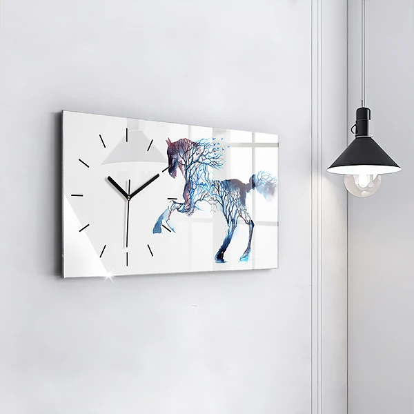 Horizontale Uhr mit motiv Tier Natur Altruismus