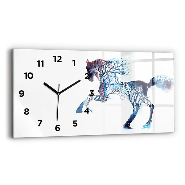 Horizontale Uhr mit motiv Tier Natur Altruismus