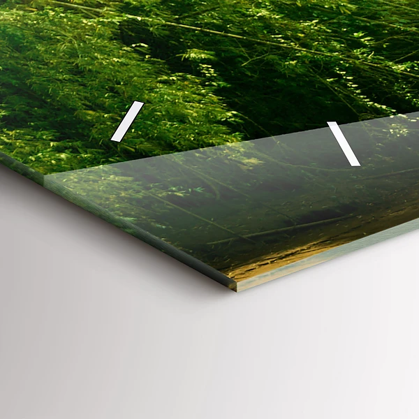 Horizontale Uhr mit motiv Friedliche Natur
