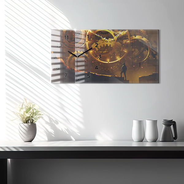 Horizontale Uhr Zeit - Mechanismus