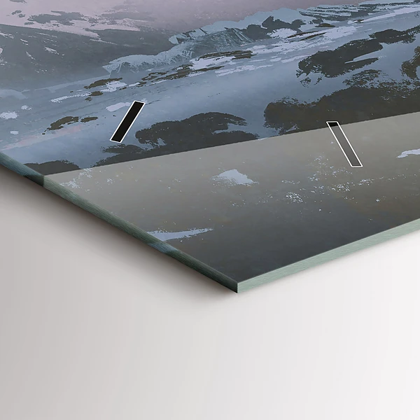 Horizontale Uhr mit motiv Astronauten Milchstraße