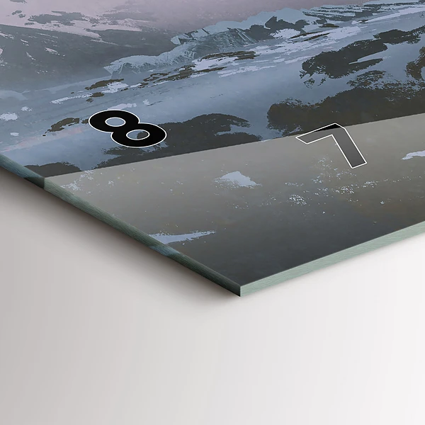 Horizontale Uhr mit motiv Astronauten Milchstraße