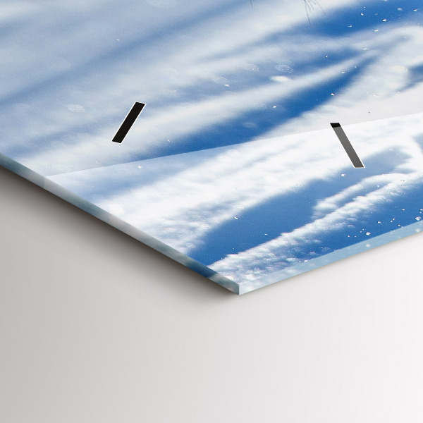 Horizontale Uhr Mutiger Schritt vorwärts