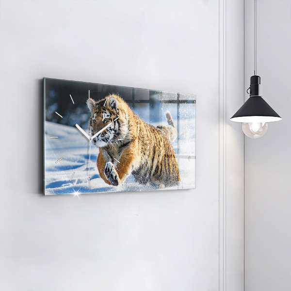 Horizontale Uhr Mutiger Schritt vorwärts