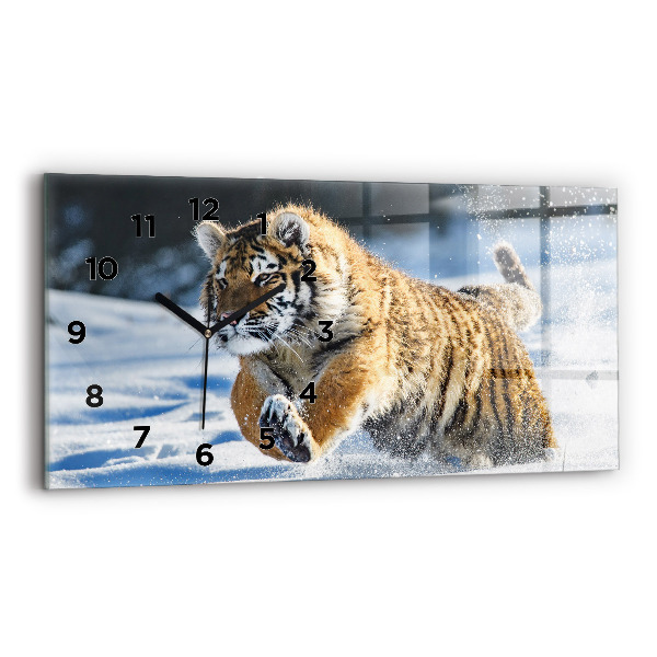 Horizontale Uhr Mutiger Schritt vorwärts