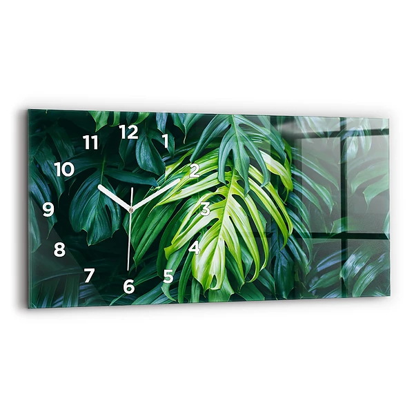 Horizontale Uhr Tropische Seite der Natur