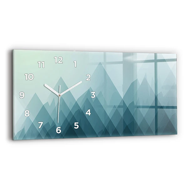 Horizontale Uhr mit motiv Geometrische Figuren