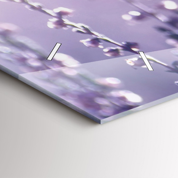 Horizontale Uhr Abstraktion