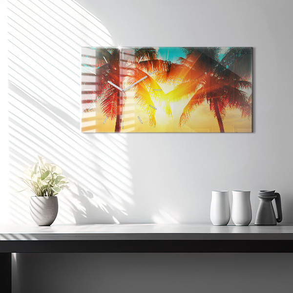 Horizontale Uhr mit motiv Urlaub Rest Sommer