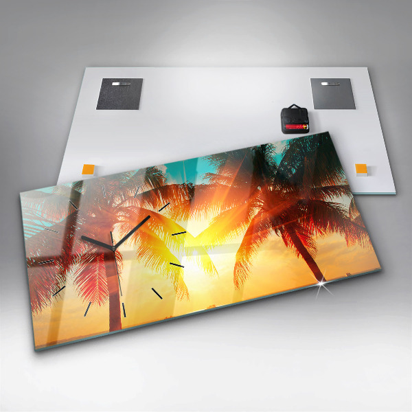 Horizontale Uhr mit motiv Urlaub Rest Sommer