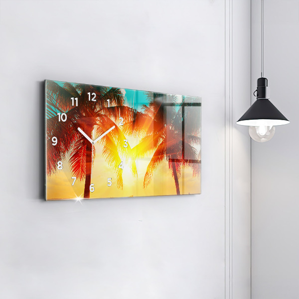 Horizontale Uhr mit motiv Urlaub Rest Sommer