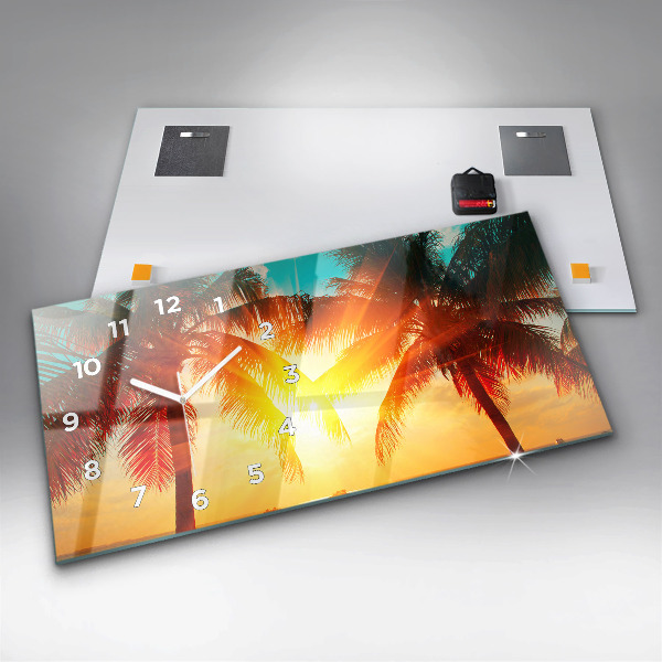 Horizontale Uhr mit motiv Urlaub Rest Sommer