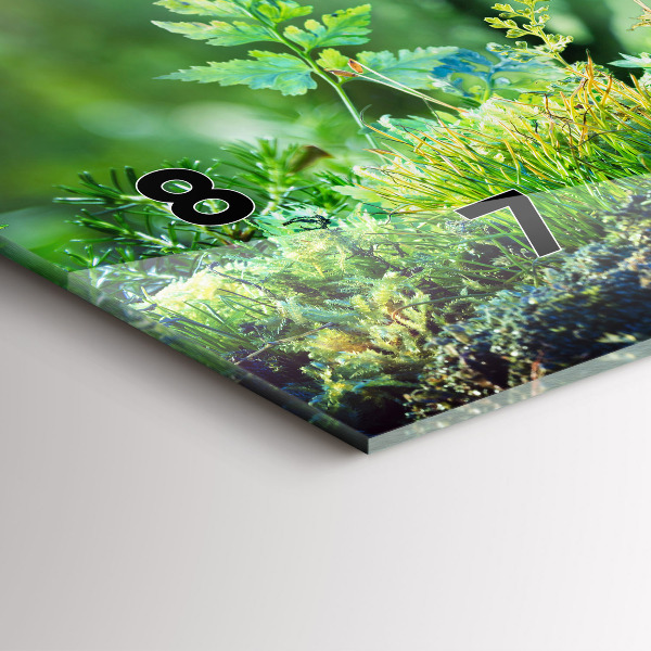 Horizontale Uhr Weltkugel