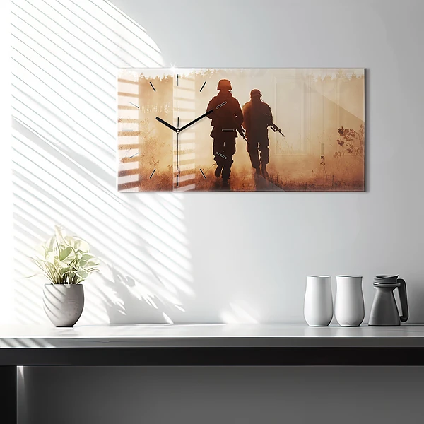 Horizontale Uhr mit motiv Marines der Vereinigten Staaten
