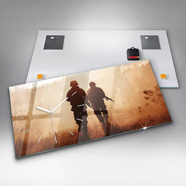Horizontale Uhr mit motiv Marines der Vereinigten Staaten