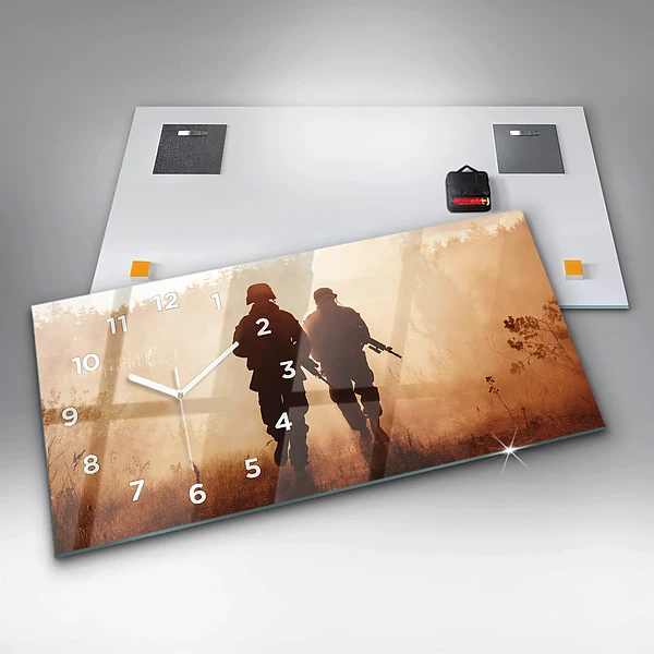 Horizontale Uhr mit motiv Marines der Vereinigten Staaten