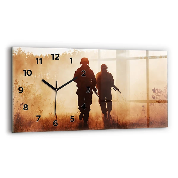 Horizontale Uhr mit motiv Marines der Vereinigten Staaten