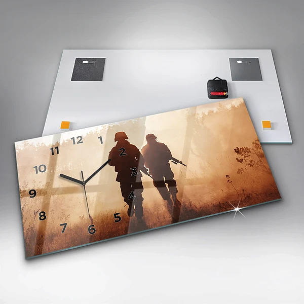 Horizontale Uhr mit motiv Marines der Vereinigten Staaten