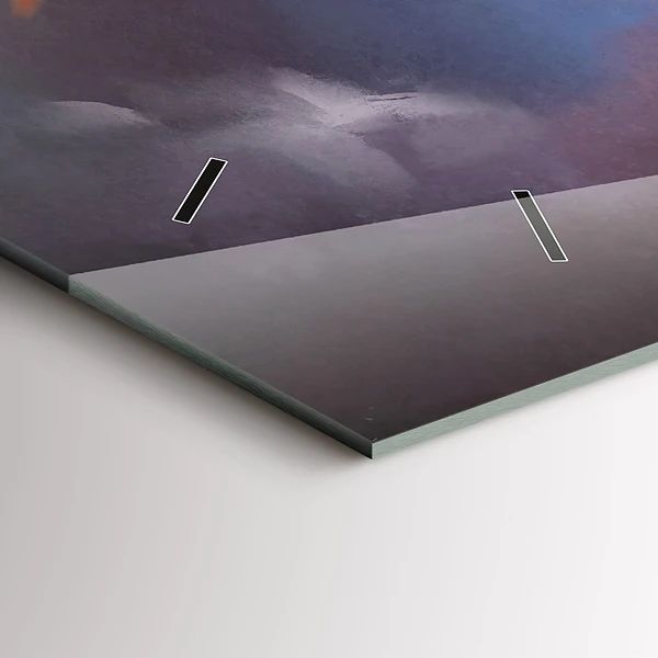Horizontale Uhr mit motiv Junge mit Flügeln
