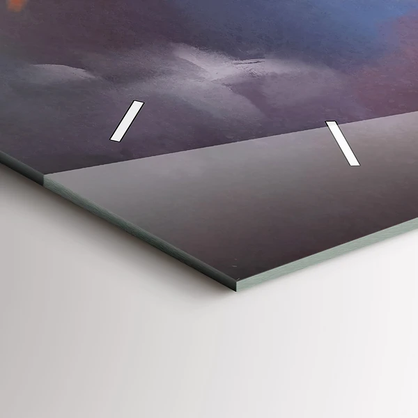 Horizontale Uhr mit motiv Junge mit Flügeln