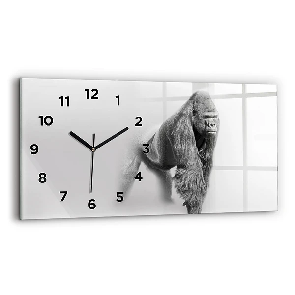 Horizontale Uhr mit motiv Tierische Kunstsammlung