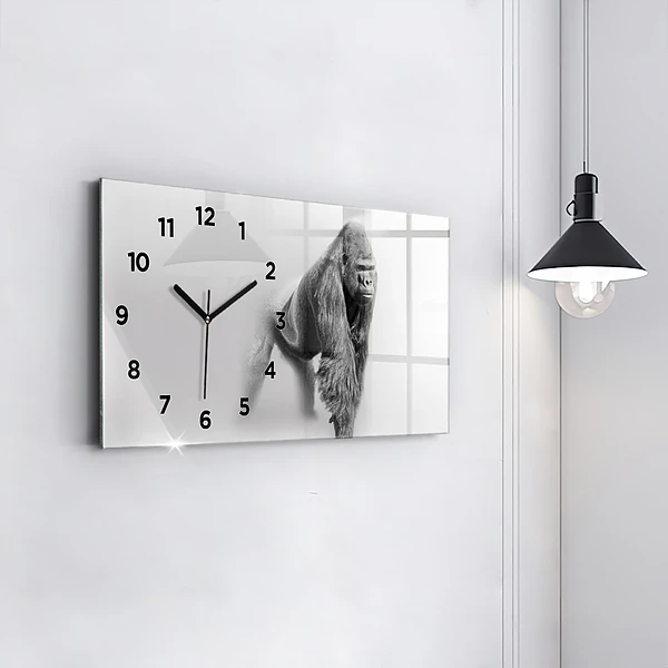 Horizontale Uhr mit motiv Tierische Kunstsammlung