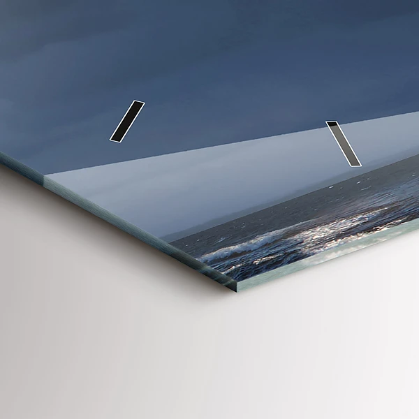 Horizontale Uhr mit motiv Leuchtturm