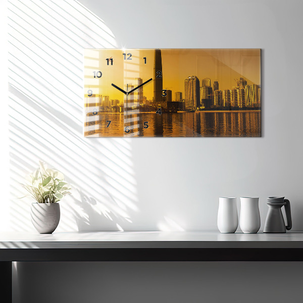 Horizontale Uhr mit motiv Zhujiang-Fluss China