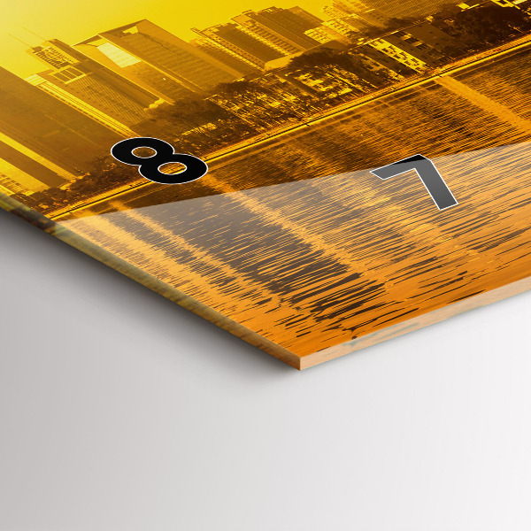 Horizontale Uhr mit motiv Zhujiang-Fluss China