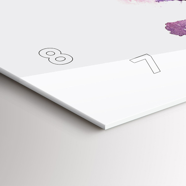 Horizontale Uhr Tropische Landschaft