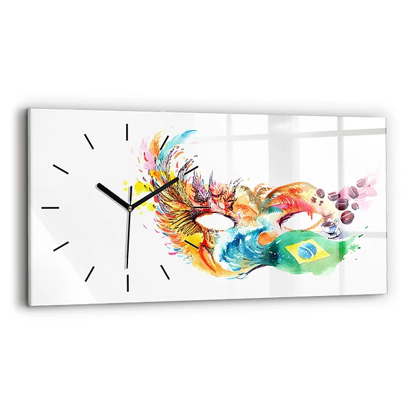 Horizontale Uhr Kultur - Flagge von Brasilien