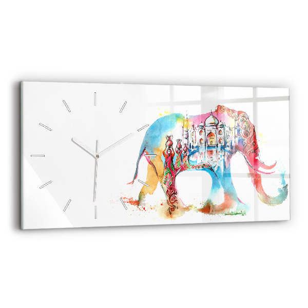 Horizontale Uhr mit motiv Kultur von Indien