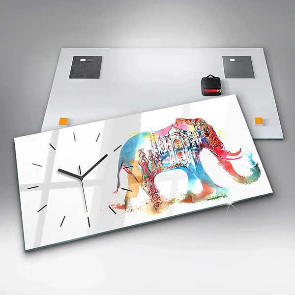 Horizontale Uhr mit motiv Kultur von Indien